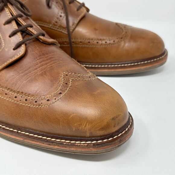 Mephisto Wingtip Dress Shoes Mens 11.5 Brown Leather High Quality LaceUp Comfort main image 14